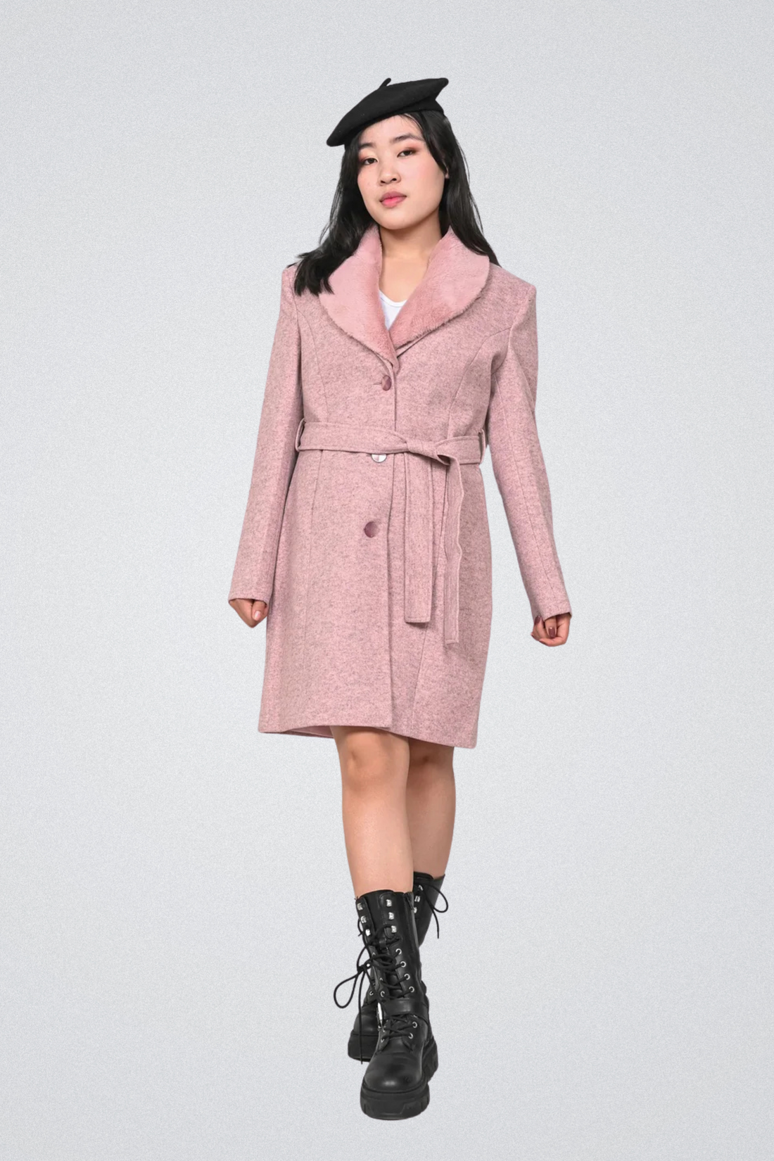 Blush Mist Coat Winter Wear for Girls & Women