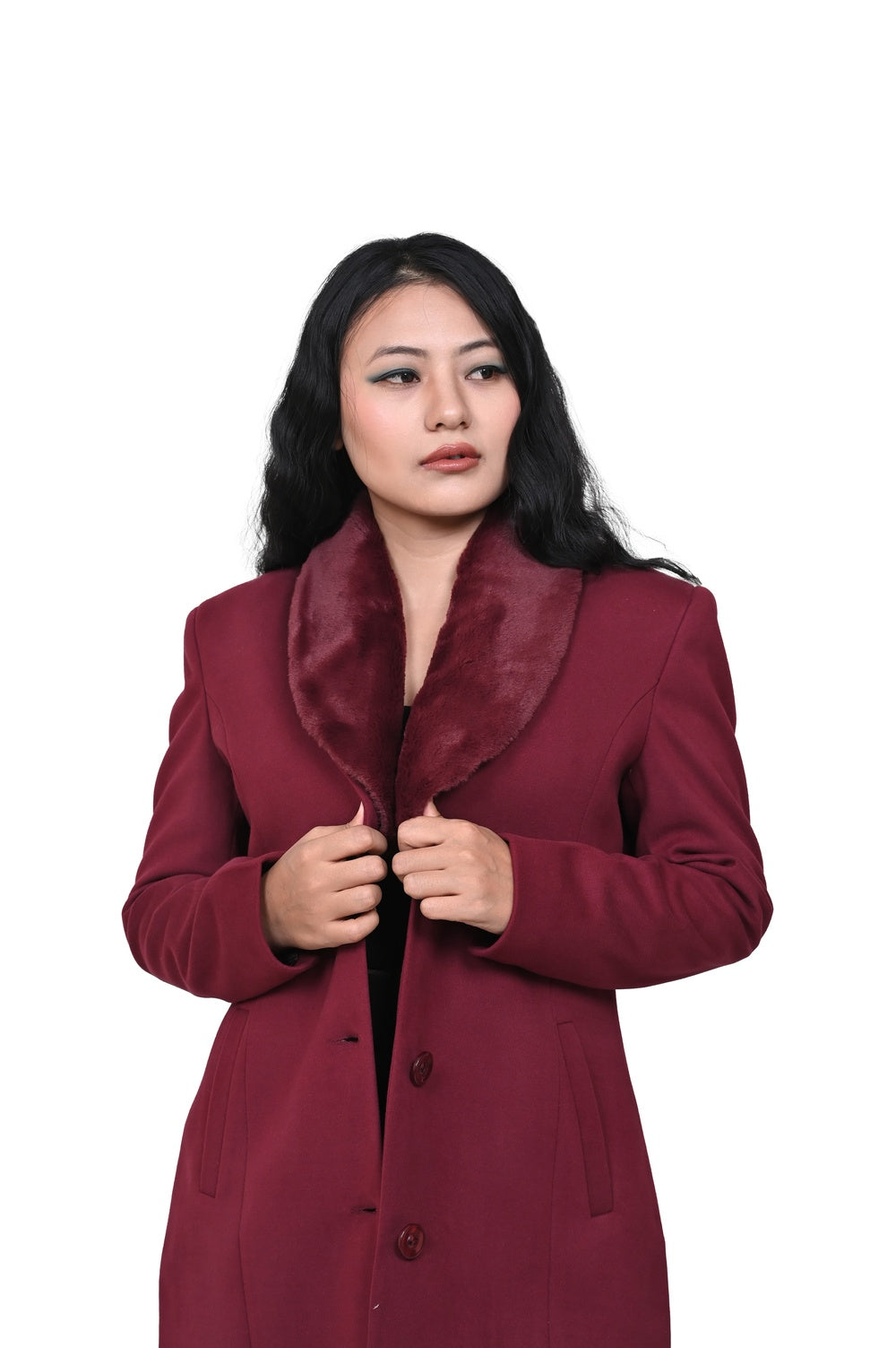 Winter Wear Full Sleeves Long Coats for Women