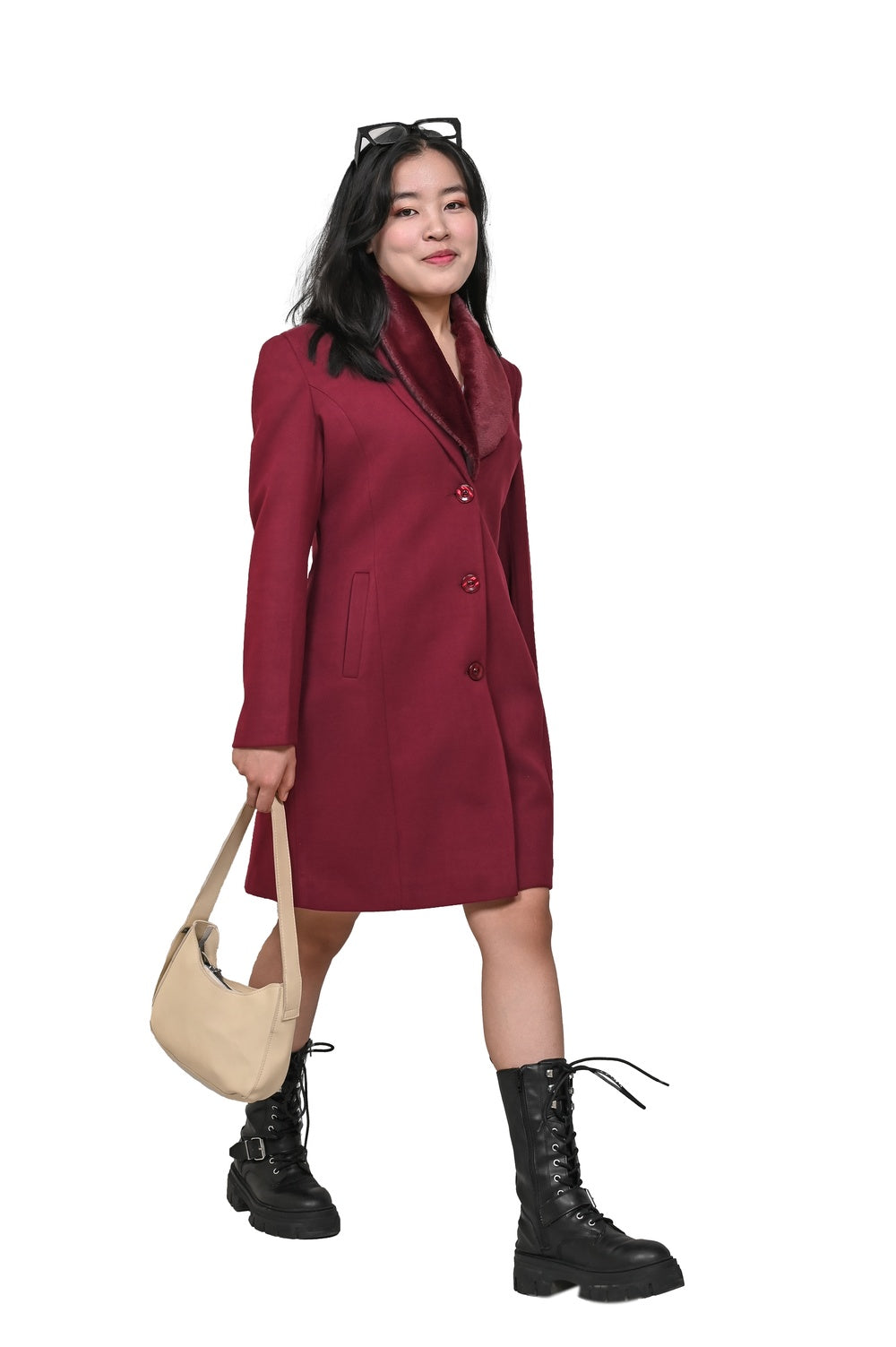 Winter Wear Full Sleeves Long Coats for Women