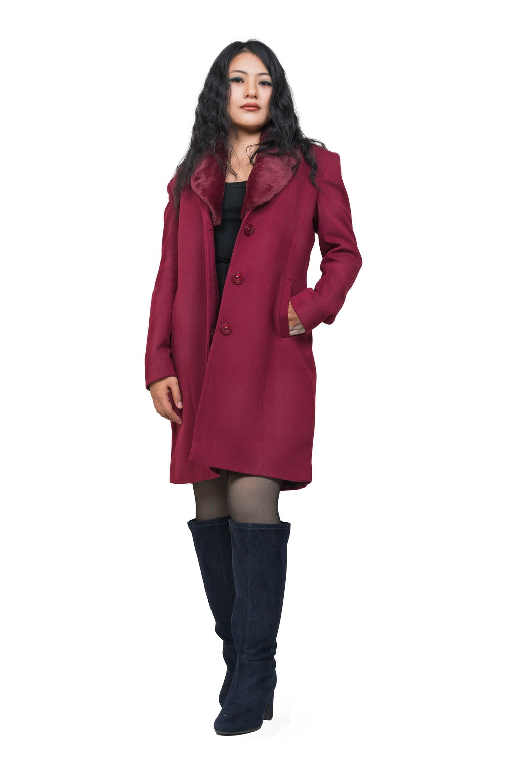 Winter Wear Full Sleeves Long Coats for Women