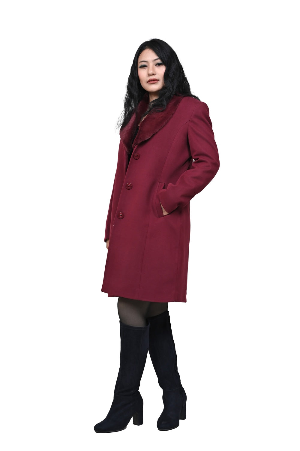 Winter Wear Full Sleeves Long Coats for Women