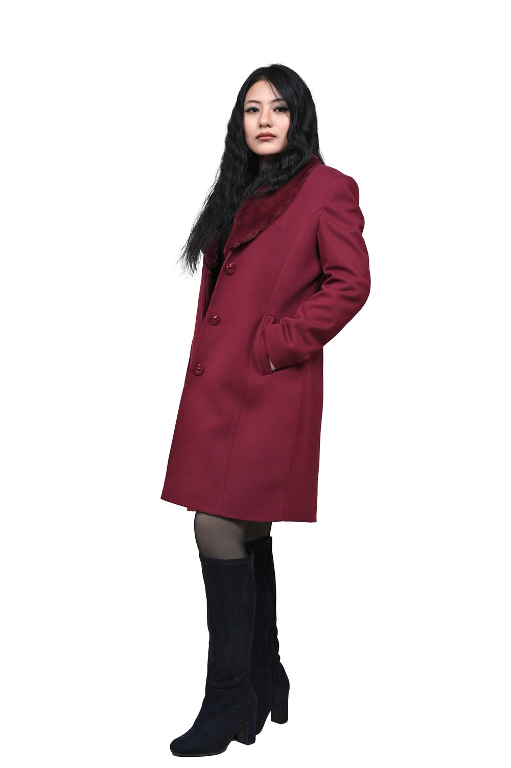 Winter Wear Full Sleeves Long Coats for Women